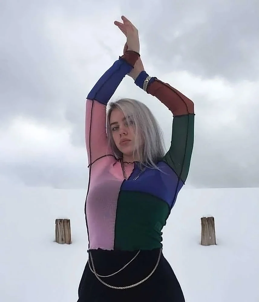 Billie Eilish zeigt feuer heißen bikini