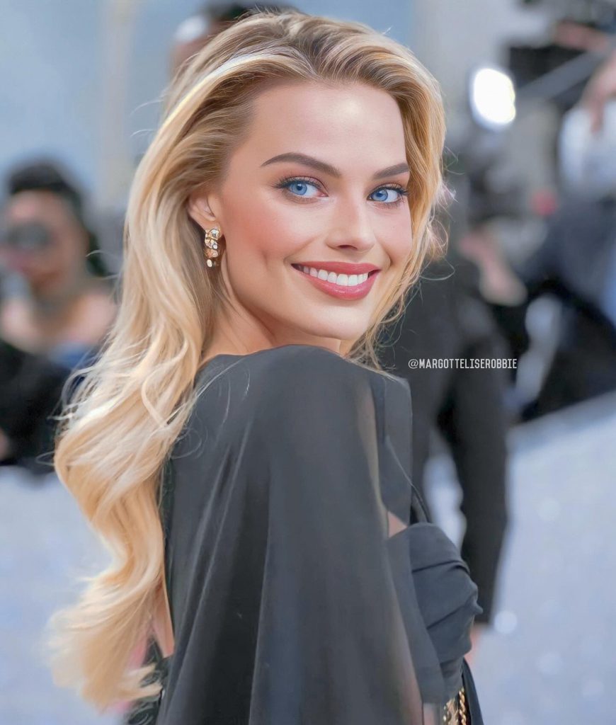 Margot Robbie schildert feuer heiße fotos