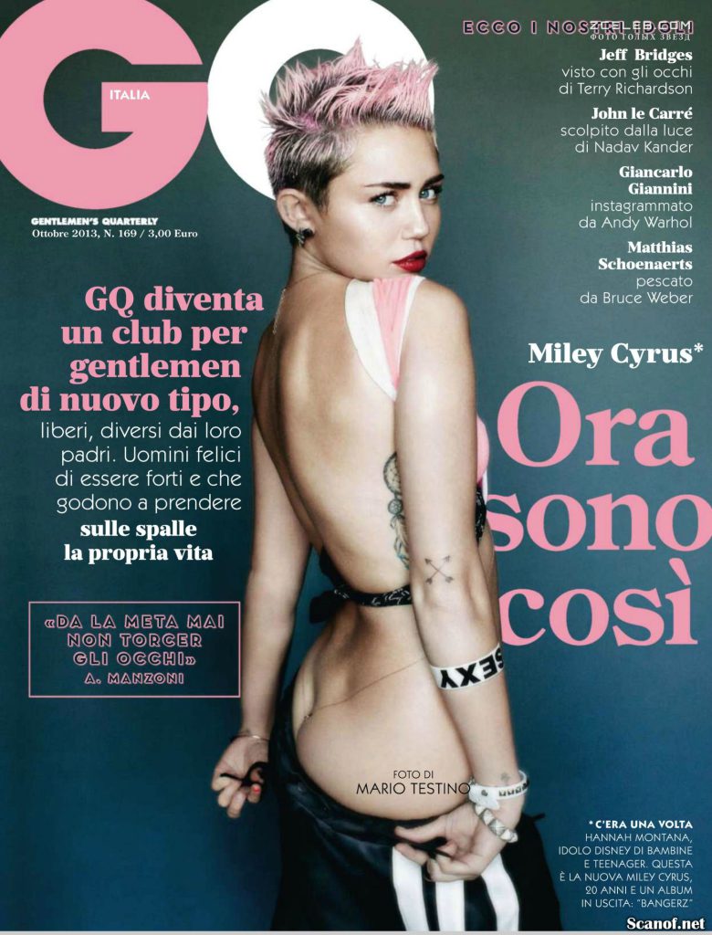 Miley Cyrus sieht porno