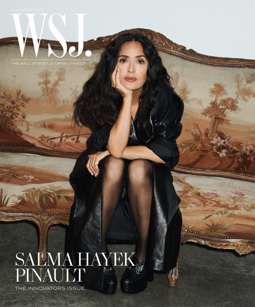 Salma Hayek schildert feuer nackt